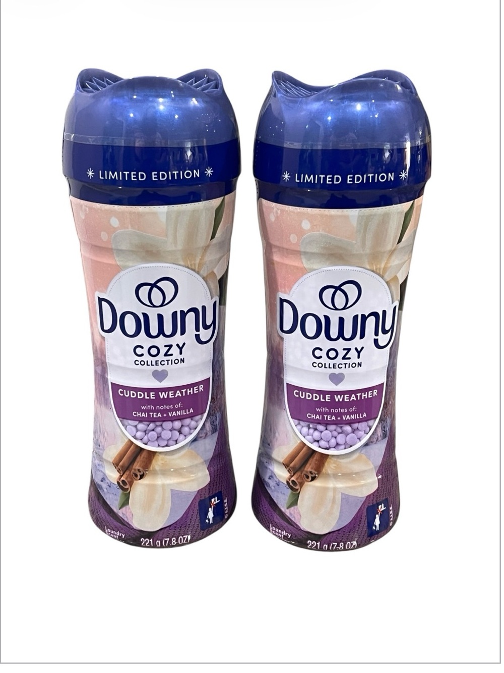 Holiday Downy Cozy Collection Cuddle Weather Scent Booster - Blue & Purple